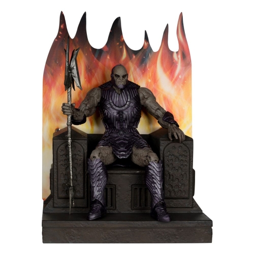 Zack Snyder's Justice League - Figurine Mega Darkseid sur son trône (Gold Label) 24 cm