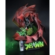 Spawn - Statuette Spawn 1/10  1 (Black White & Red All Over) 24 cm