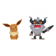 Pokémon - Pack 2 figurines Pokémon Battle Figure Set Berserkatt & Évoli 2