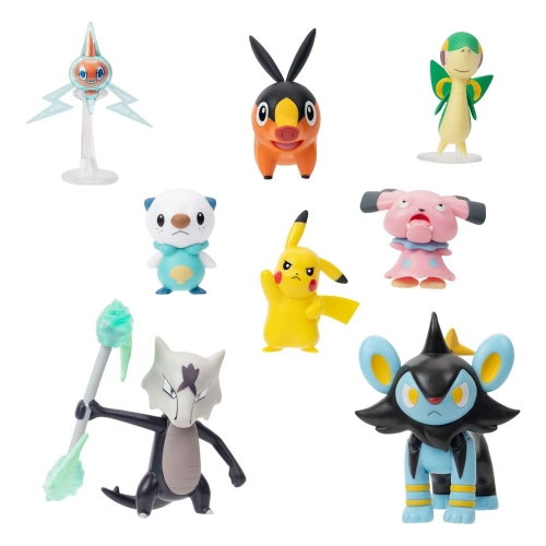 Pokémon - Pack 8 figurines Pokémon Battle Figure Set