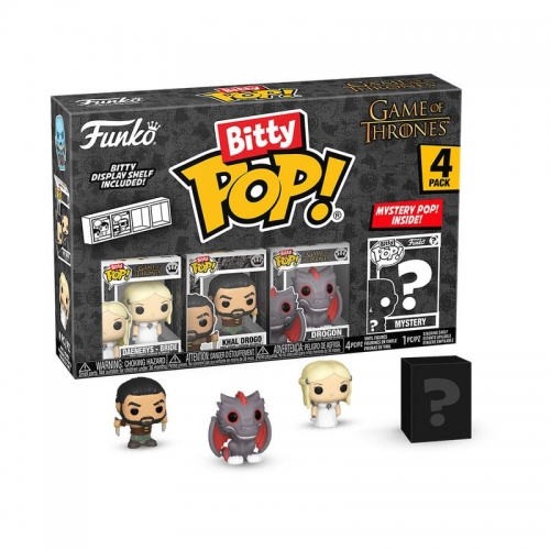 Game of Thrones - Pack 4 figurines Bitty POP! Khaleesi 2,5 cm