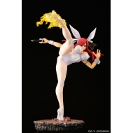 Fairy Tail - Statuette 1/6 Erza Scarlet High Kick White Bunny Ver. 37 cm