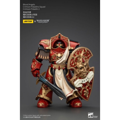 Warhammer The Horus Heresy - Figurine 1/18 Blood Angels Crimson Paladins Squad Crimson Paladin 2 14 cm