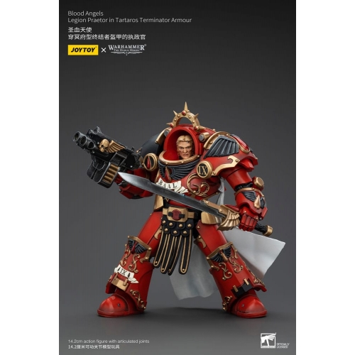 Warhammer The Horus Heresy - Figurine 1/18 Blood Angels Legion Praetor in Tartaros Terminator Armour 14 cm