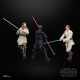 Star Wars Episode I Black Series - Pack 3 figurines Qui-Gon Jinn, Darth Maul, Obi-Wan Kenobi 15 cm