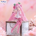 Hatsune Miku - Statuette Noodle Stopper Sakura Miku 2024 Pearl Color Ver. 15 cm