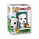 Joyeux Noël, Charlie Brown! - Figurine POP&Buddy! Snoopy & Woodstock 9 cm