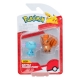 Pokémon - Pack 2 figurines Battle Figure Set Axoloto & Goupix