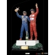 Formule 1 - Statuette 1/10 Deluxe Art Scale Alain Prost & Ayrton Senna (The Last Podium 1993) 27 cm