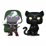 Dungeons & Dragons - Pack 2 figurines POP! Drizzt & Guenhwyvar 9 cm