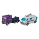 Transformers Generations Selects - Pack 2 figurines Shattered Glass Optimus Prime (Leader Class) & Ratchet (Deluxe Class)