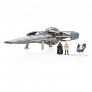 Star Wars - Véhicule avec figurine Deluxe Sith Infiltrator Episode 1 Collection 20 cm