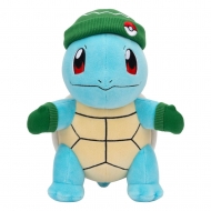 Pokémon - Peluche Carapuce avec Bonnet Vert et Mitaines 20 cm