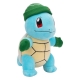 Pokémon - Peluche Carapuce avec Bonnet Vert et Mitaines 20 cm