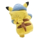 Pokémon - Peluche Pikachu avec bonnet d'hiver et mitaines 20 cm