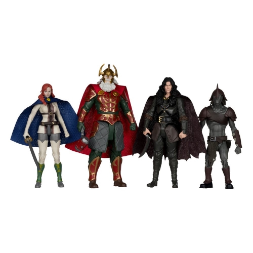 Le Seigneur des Anneaux : La Guerre des Rohirrim - Pack de 4 figurines Le Seigneur des Anneaux : La Guerre des Rohirrim 10 cm