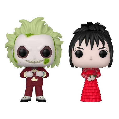 Beetlejuice 2 - Pack 2 figurines POP! Beetlejuice & Lydia Deetz 9 cm