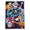 Demon Slayer: Kimetsu no Yaiba - Couverture polaire Demon Slayer: Kimetsu no Yaiba 100 x 150 cm