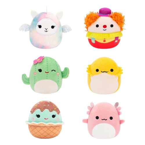 Squishville Mini Squishmallows - Pack 6 peluches Squishville Mini Squishmallows A 5 cm