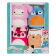 Squishville Mini Squishmallows - Pack 4 peluches Squishville Mini Squishmallows C 5 cm