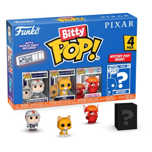 Pixar - Pack 4 figurines Bitty POP! Lightyear 2,5 cm