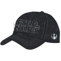 Star Wars - Casquette hip hop Cap Silver Logo Star Wars