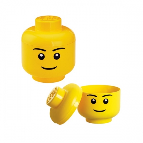 LEGO Tête de Rangement Garçon L - - Garantie 3 ans LDLC