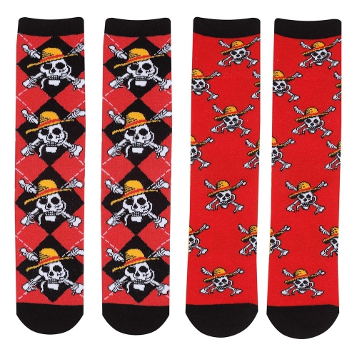 One Piece - Pack 2 paires de chaussettes One Piece L-XL