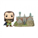 Le Seigneur des anneaux - Figurine POP! Elrond & Rivendell 9 cm