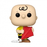 Snoopy - Figurine POP! Charlie Brown avec Kite 9 cm