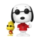 Snoopy - Figurine POP! Snoopy & Buddy Joe Cool avec Wdstk 9 cm