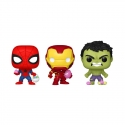 Marvel - Pack 3 figurines Pocket POP! Marvel Pâques 4 cm