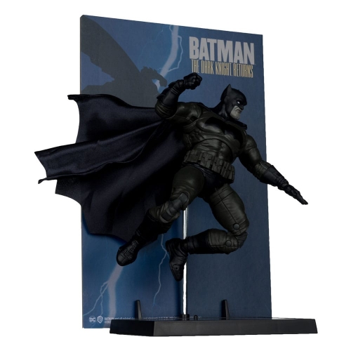 DC Multiverse McFarlane Cover Recreations - Figurine Batman (Batman: The Dark Knight Returns 1) (Gold Label) 18 cm