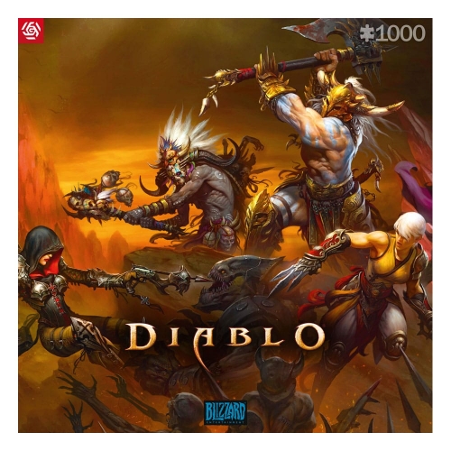 Diablo - Puzzle Gaming Diablo Heroes Battle (1000 pièces)