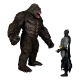 DC Justice League Monsterverse DC Multiverse - Pack de 2 figurines Batman & Kong 29 cm