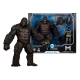 DC Justice League Monsterverse DC Multiverse - Pack de 2 figurines Batman & Kong 29 cm