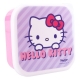 Hello Kitty - Pack 3 boîtes à goûter Hello Kitty Fresh Bites