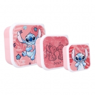 Lilo & Stitch - Pack 3 boîtes à goûter Stitch Bon Appetit!