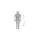 Cosmocats - Figurine ReAction Tygra (Clear) 10 cm