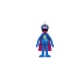 1, Rue Sésame - Figurine ReAction Super Grover 10 cm