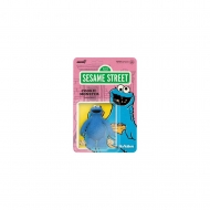 1, Rue Sésame - Figurine ReAction Cookie Monster 10 cm