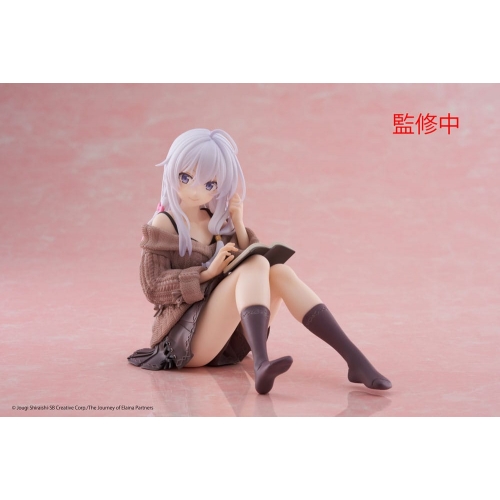 Wandering Witch: The Journey of Elaina - Statuette Desktop Cute Figure Elaina Casual Clothes Ver. 13 cm