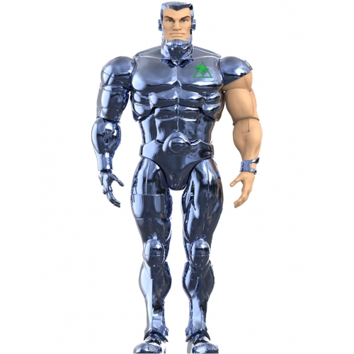 SilverHawks - Figurine Ultimates Steelwill (Toy Version Vac Metal) 18 cm