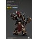 Warhammer 40k - Figurine Chaos Space Marines Black Legion Chosen with Plasma Pistol and Power Axe 20 cm