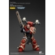 Warhammer 40k - Figurine 1/18 World Eaters Khorne Berzerker avec Eviscerator Chainsword 13 cm