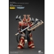 Warhammer 40k - Figurine 1/18 World Eaters Khorne Berzerker avec Eviscerator Chainaxe 13 cm