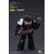 Warhammer 40k - Figurine 1/18 Space Marines Black Templars Outriders Brother Valtus 14 cm