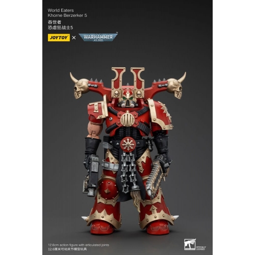 Warhammer 40k - Figurine 1/18 World Eaters Khorne Berzerker 5 13 cm