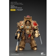 Warhammer The Horus Heresy - Figurine 1/18 Legio Custodes Aquilon Terminator Squad Aquilon with Infernus Firepike 14 cm