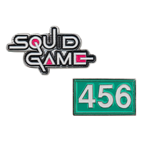 Squid Game - Pack de 2 pin's Squid Game & Player 456